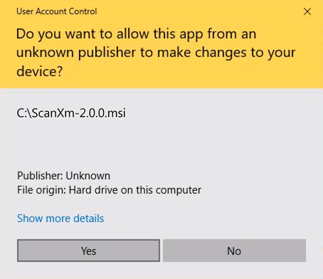 Windows Install User Control